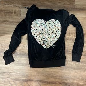 Lightly worn PINK VS zip up hoodie